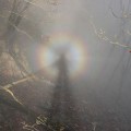 Brocken spectre, Harz Mountains pic Tanzawa Wikimedia