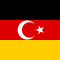 Flag of Turkish Community of Germany