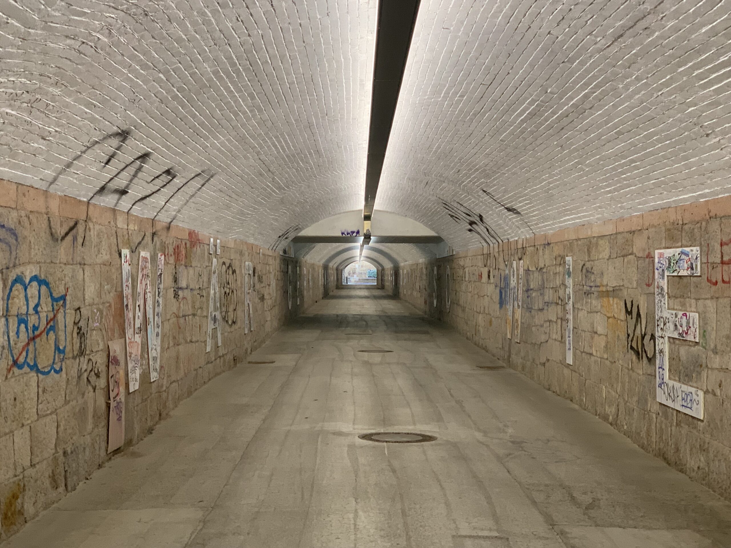 Soulless city center short cut