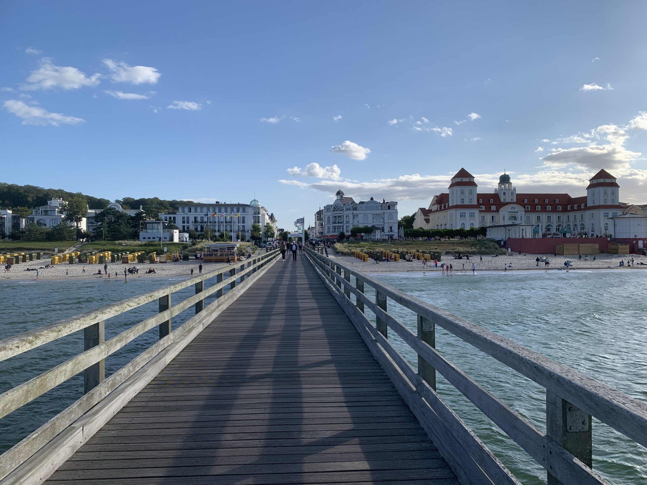 Binz, down the other end of the beach, is a period piece