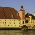 Salzstadel Regensburg and the Steinerne Brucke