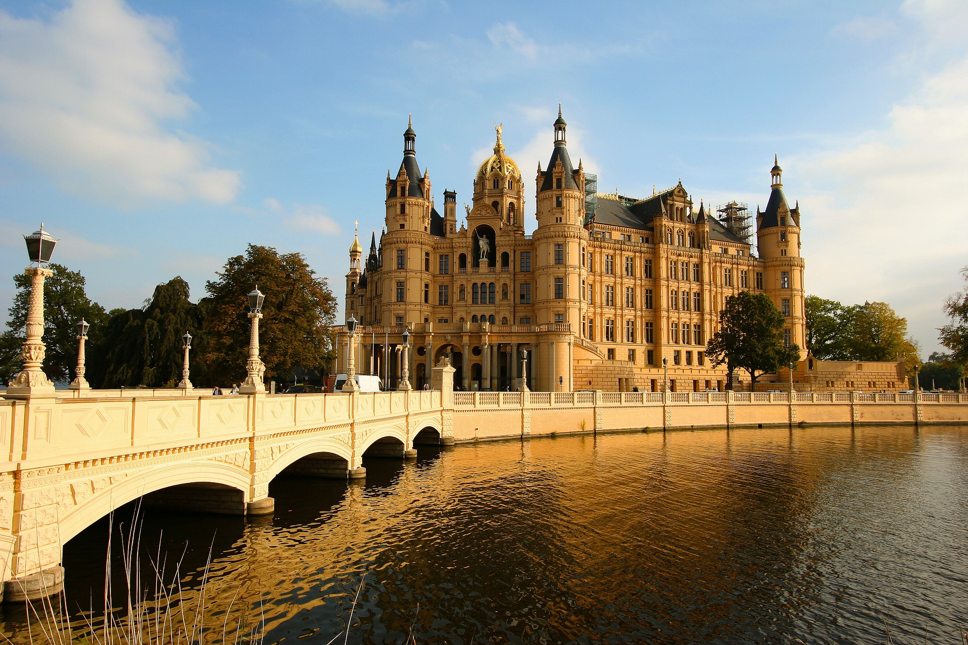 Schwerin castle, the Neuschwanstein of the north