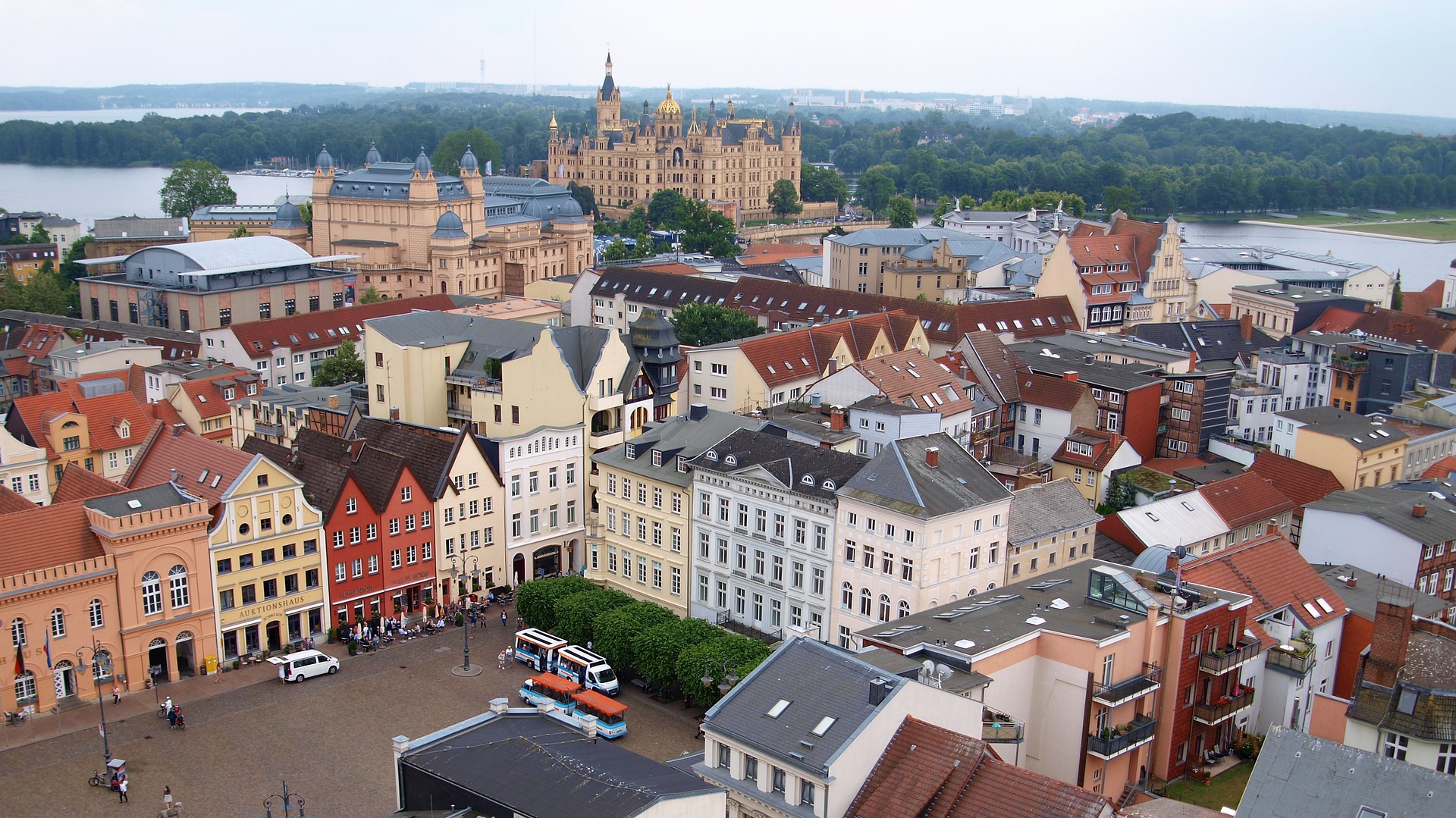 The town center has been well preserved